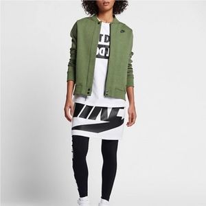 Nike Tech Fleece Destroyer Jacket/ Green/ Women's Medium